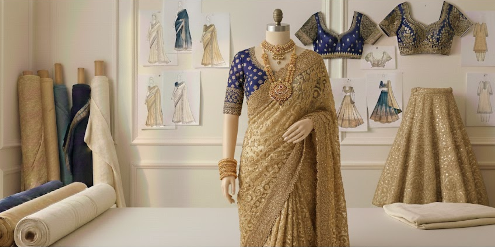 designer saree