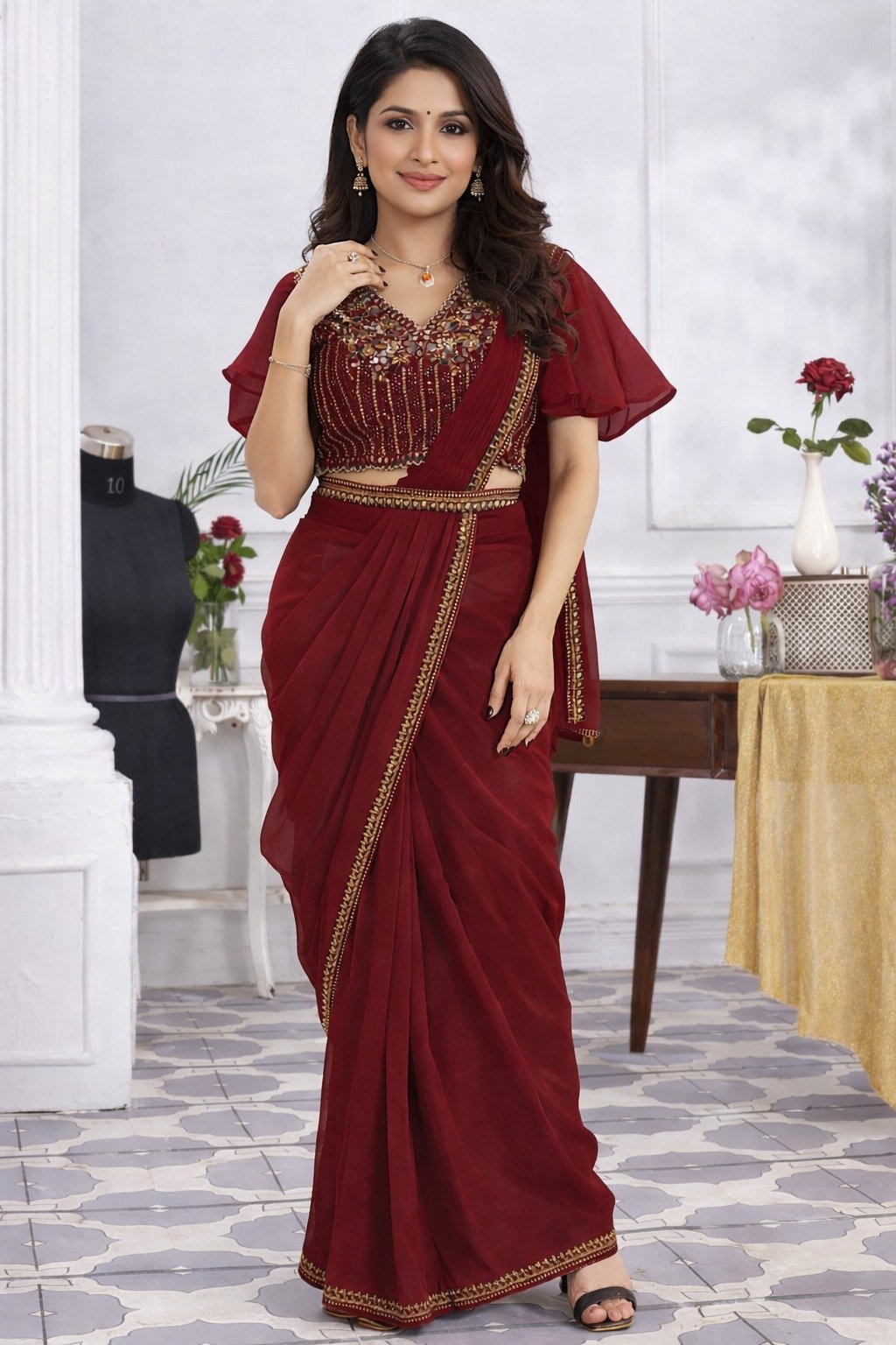Designer Blouses 4 Designer Blouse Stitching in Boduppal